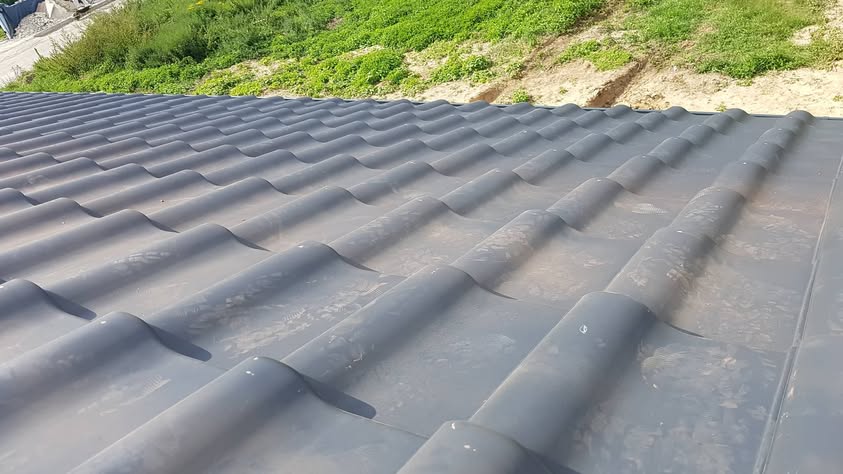 Škridla Creaton Magnum bridlicovočierna engoba - Smolinské - foto 2