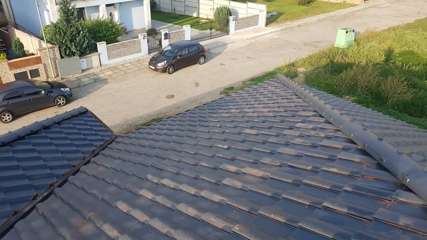 Škridla Creaton Magnum bridlicovočierna engoba - Smolinské - foto 3