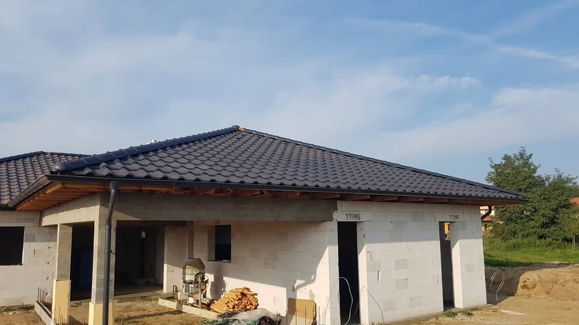 Škridla Creaton Magnum bridlicovočierna engoba - Smolinské - foto 7