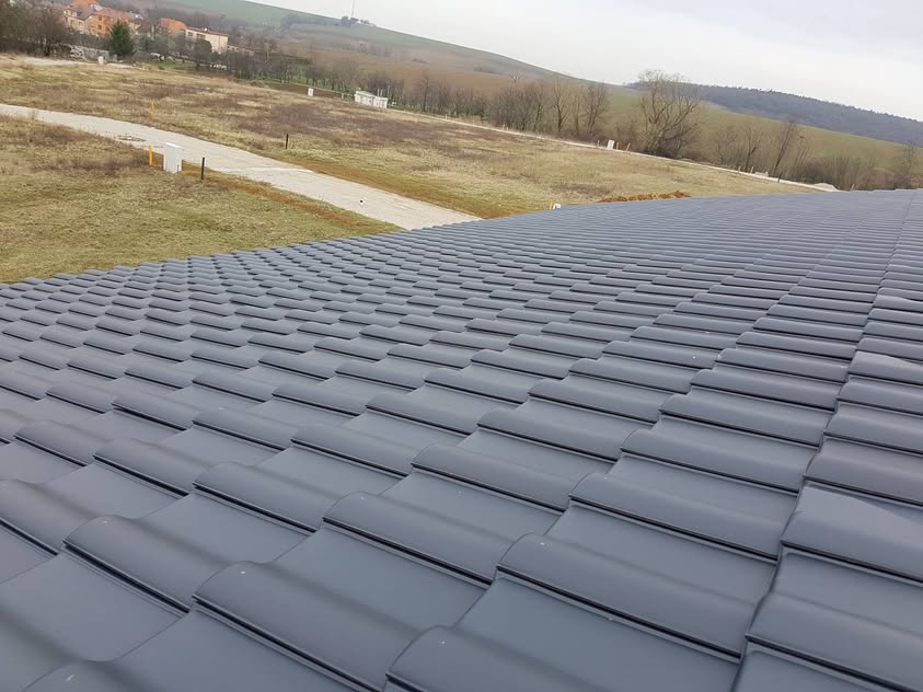 Škridla Creaton Magnum bridlicovočierna engoba - Unín - foto 3