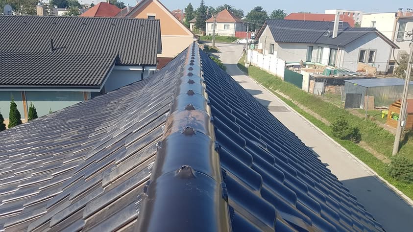 Škridla Creaton Magnum čierna glazúra - Gbely - foto 3