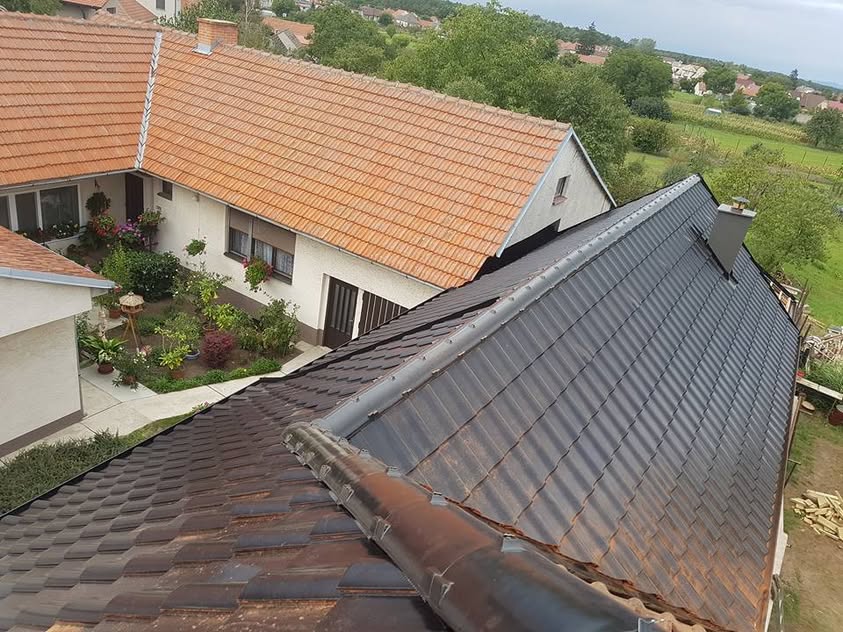 Škridla Creaton Magnum čierna glazúra - Gbely