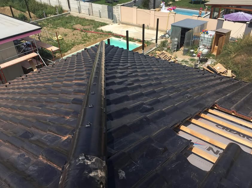 Škridla Creaton Magnum čierna glazúra - Vrádište - foto 2