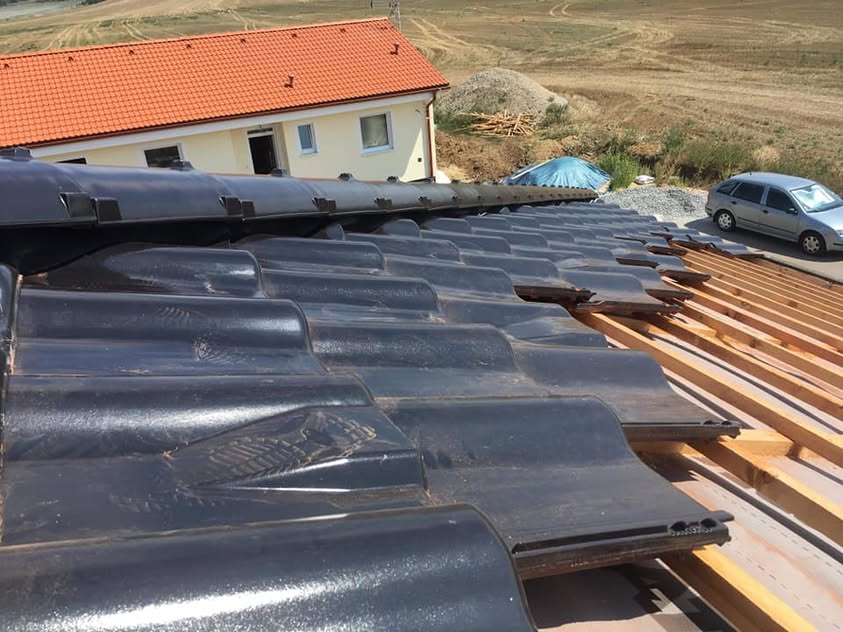 Škridla Creaton Magnum čierna glazúra - Vrádište - foto 4