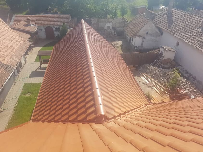 Škridla Creaton Magnum medenočervená engoba - Petrova Ves - foto 2