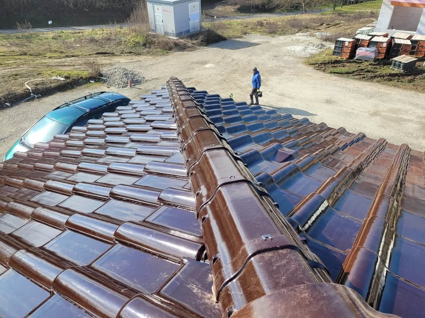 Škridla Creaton Titania Noblesse hnedá glazúra - Petrova Ves - foto 7