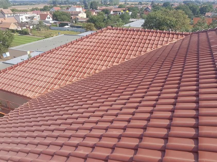 Škridla Samba 11 červená engoba - Kopčany