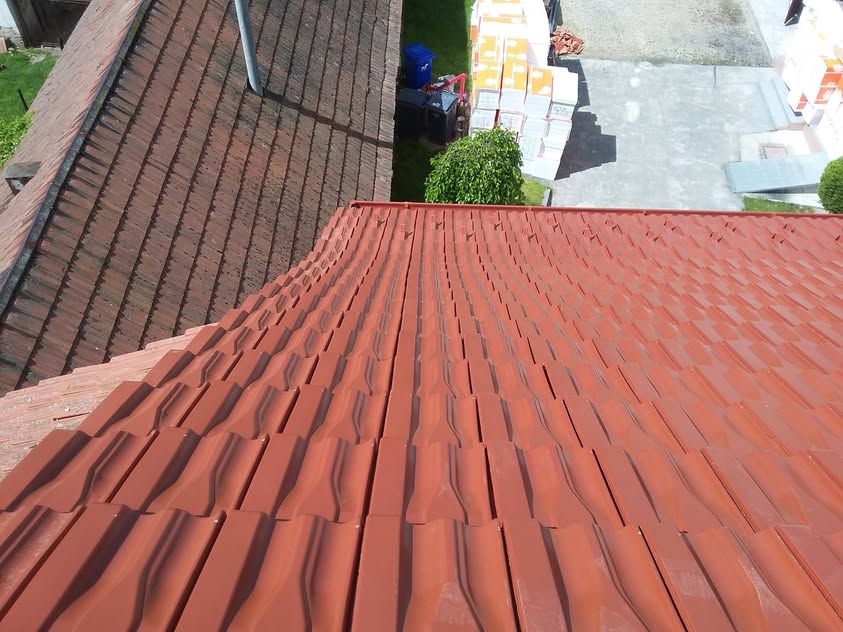 Škridla Tondach Brnenka červená engoba - Vysoká pri Morave