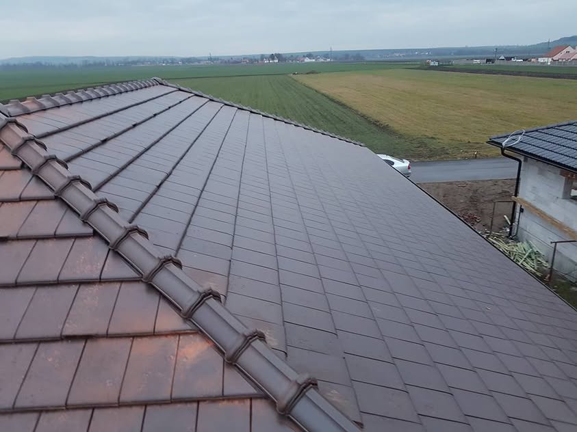 Škridla Tondach Figaro 11 hnedá engoba - Vrádište - foto 4