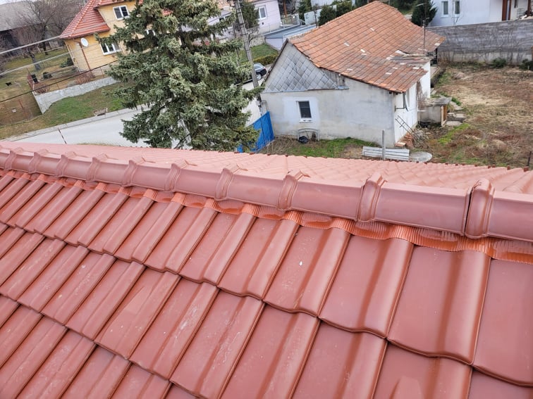 Škridla Tondach Samba 11 červená engoba - Hlboké - foto 3