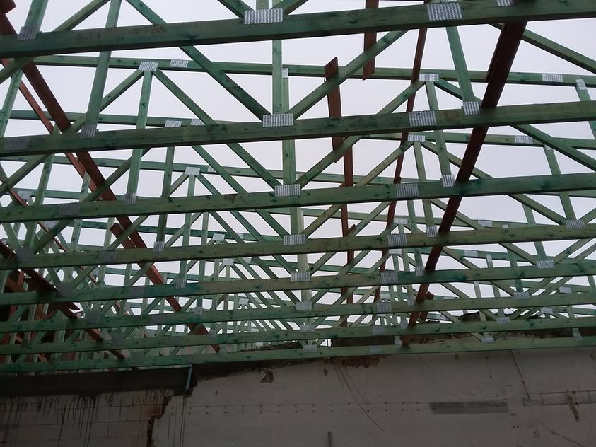 Väzníkový krov - Holíč - foto 2